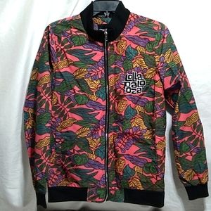 LAST DROP! STRATA Lollapalooza Like New Zip Up Bomber Jacket Sz.S Unisex